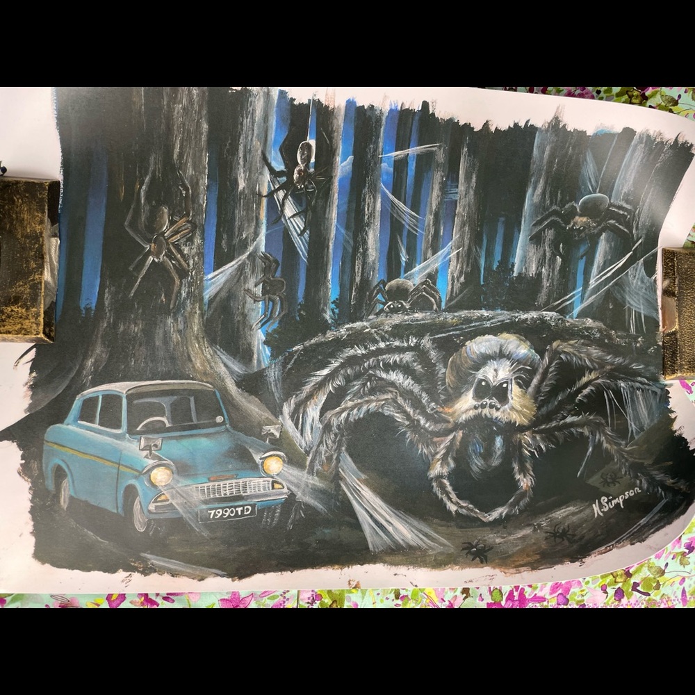 Forbidden forest print | Geek Gear | Harry Potter themed